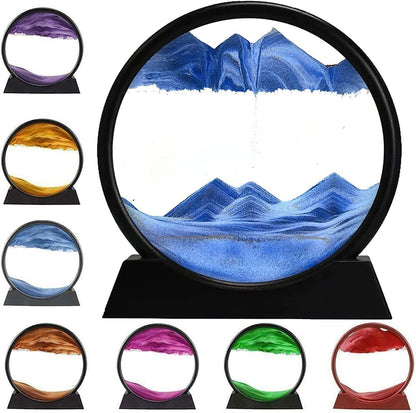 Sand scape Art Table Desk, 3D Deep Sea Moving Sand Art