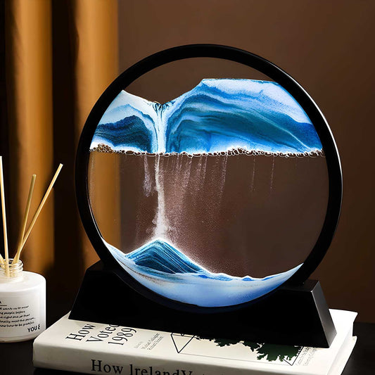 Sand scape Art Table Desk, 3D Deep Sea Moving Sand Art